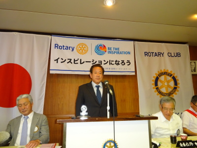 ロータリー情報委員会 村井善治委員長