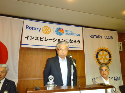 職業奉仕委員会 出川裕一委員長