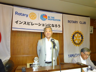 青少年奉仕委員会 森川治郎委員長