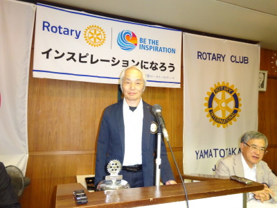 国際奉仕委員会 佐藤佳雄委員長