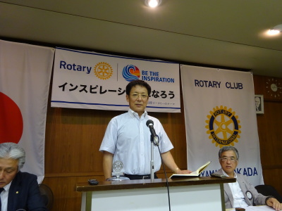 米山奨学会委員会 安田志郎委員長