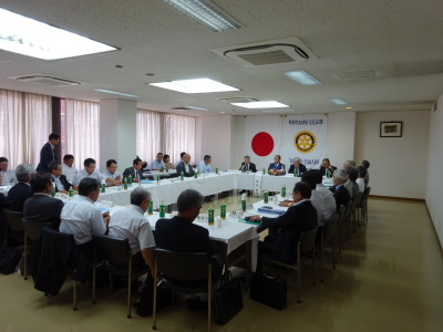 クラブ協議会　風景