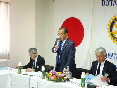クラブ協議会講評 増田善昭ガバナー補佐