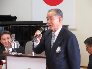 「会員歴50年以上表彰」村島靖一郎会員